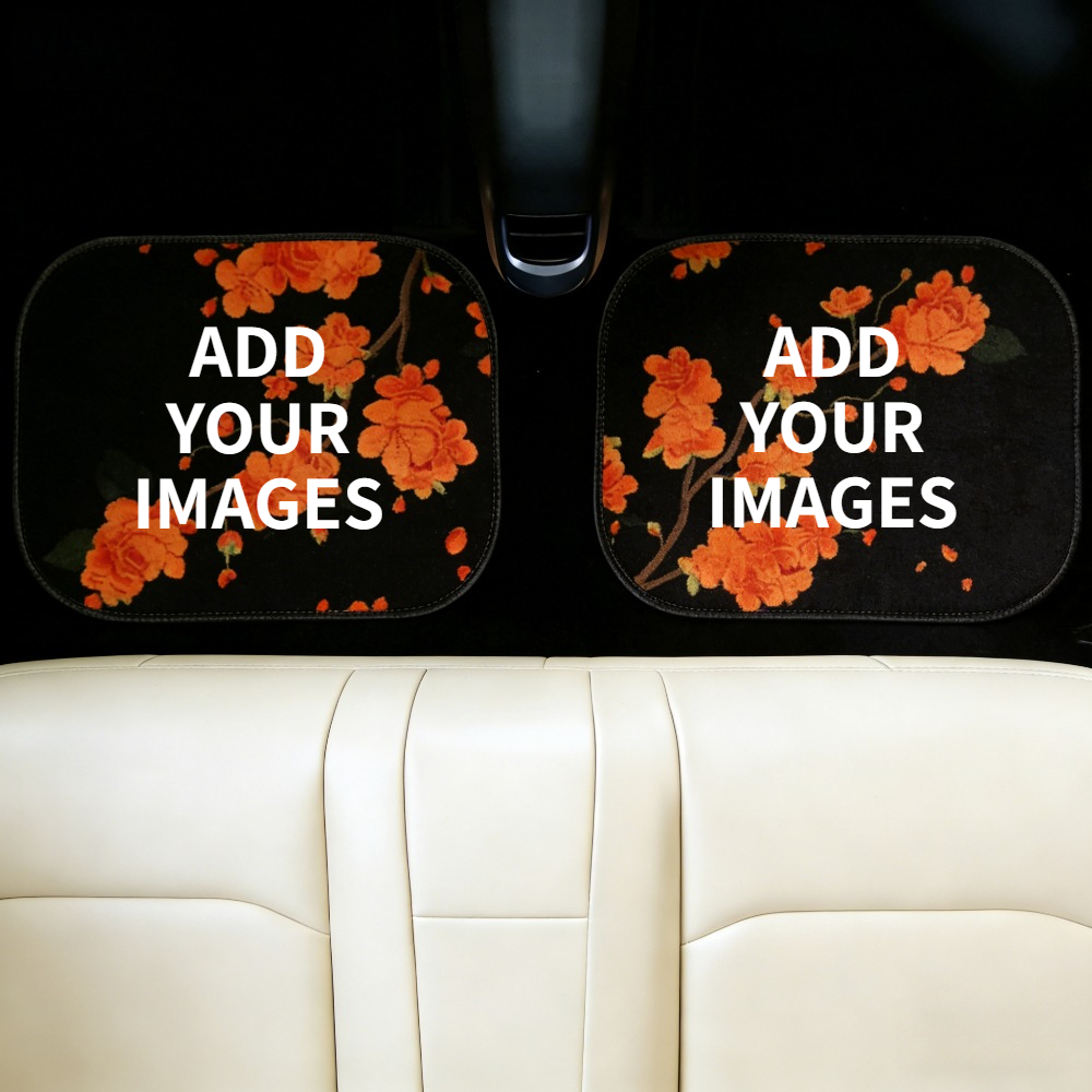 Car Accessories Interior - مجموعة واحدة/مجموعتان من سجاد السيارة المخصص