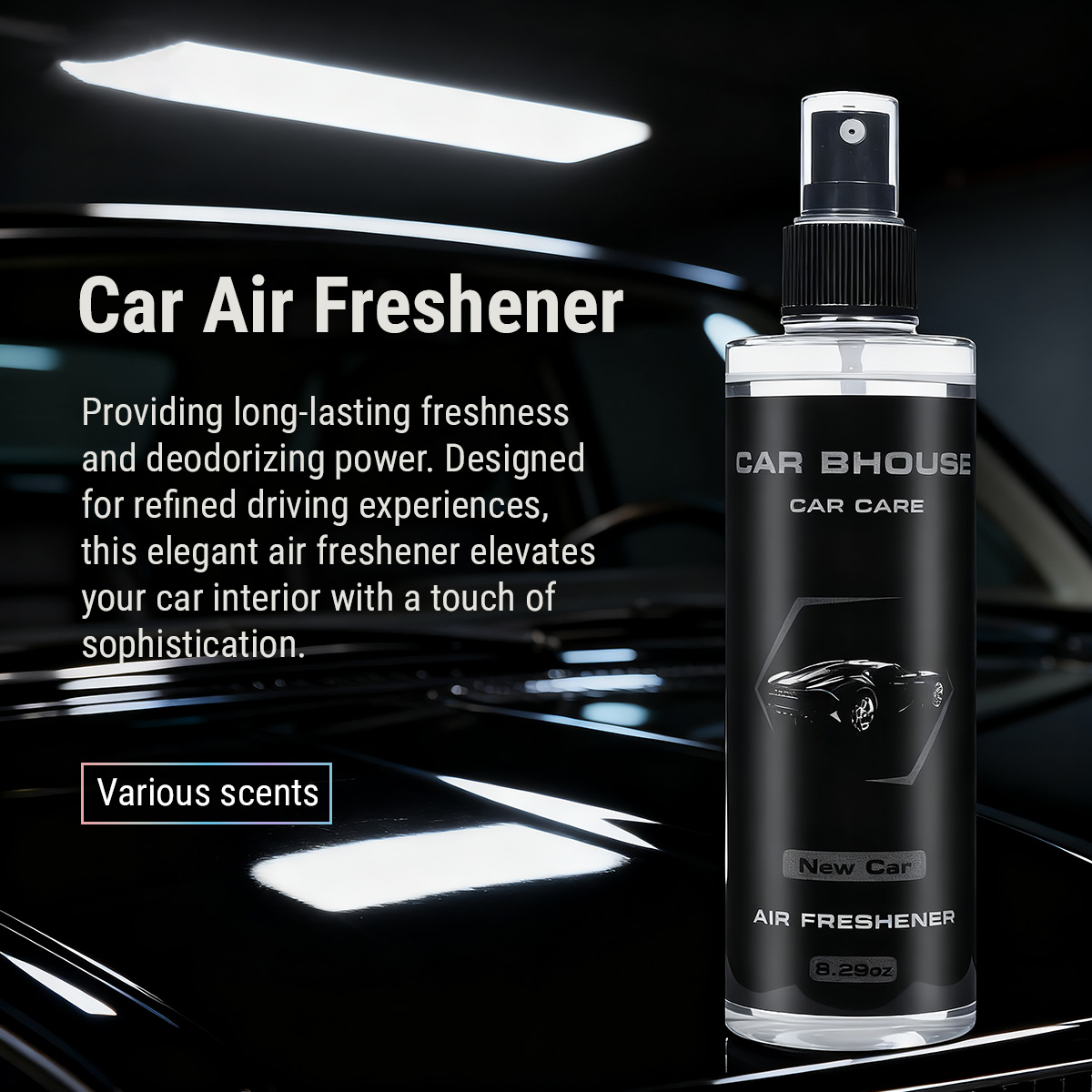 معطر هواء للسيارة برائحة الزهو - مراجعة Car Accessories Interior وسعره