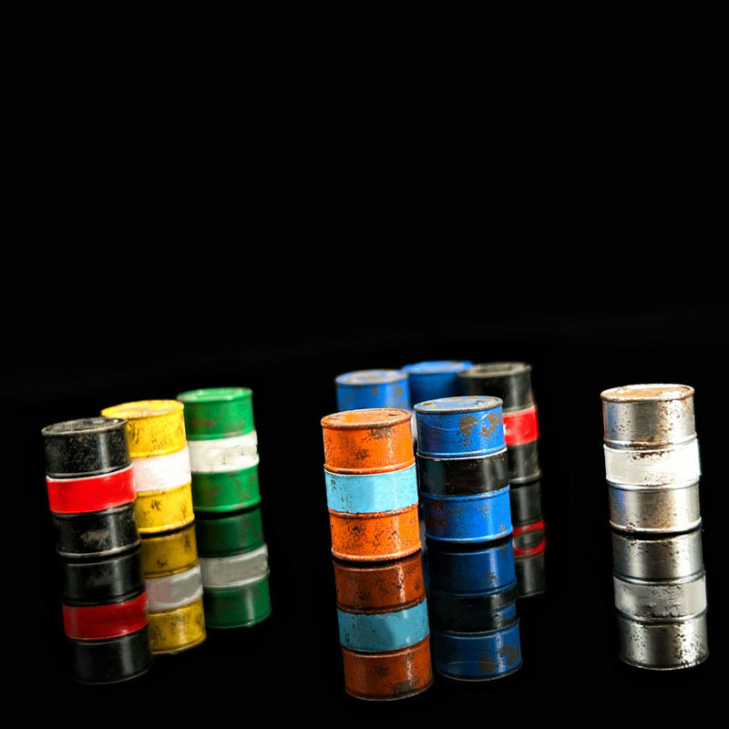 أسطوانات نفط مصغرة بمقياس 1/64 - مراجعة Car Accessories For Decoration وسعره