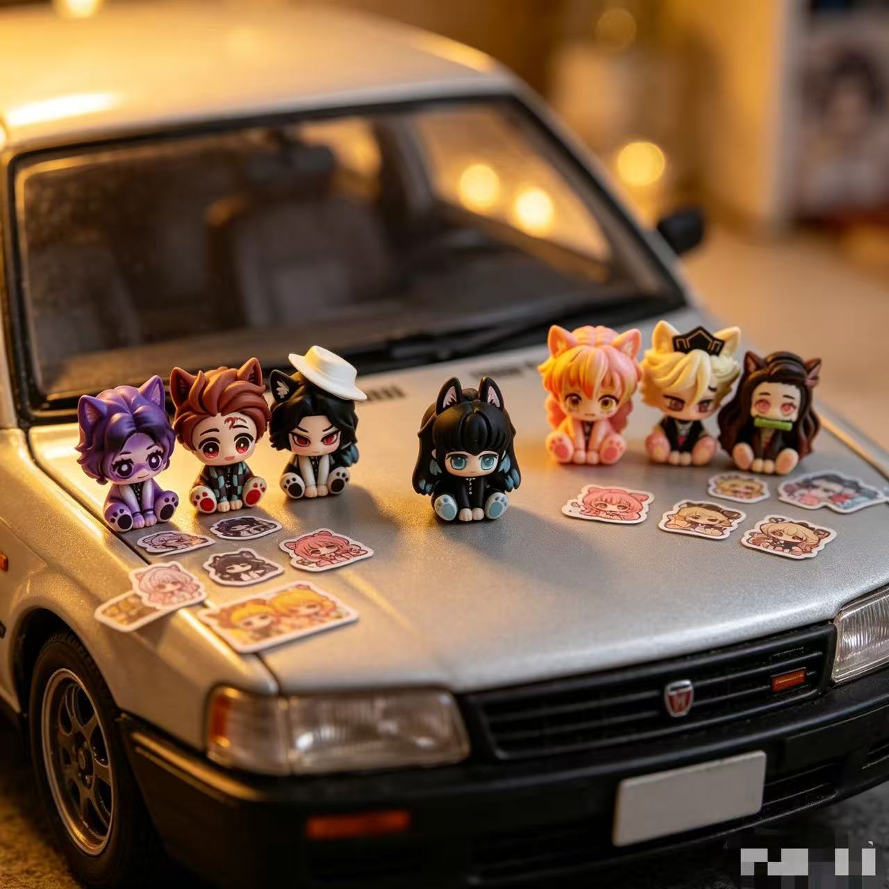 تمثال صغير لشخصية قاتل الشياطي - مراجعة Car Accessories For Decoration وسعره