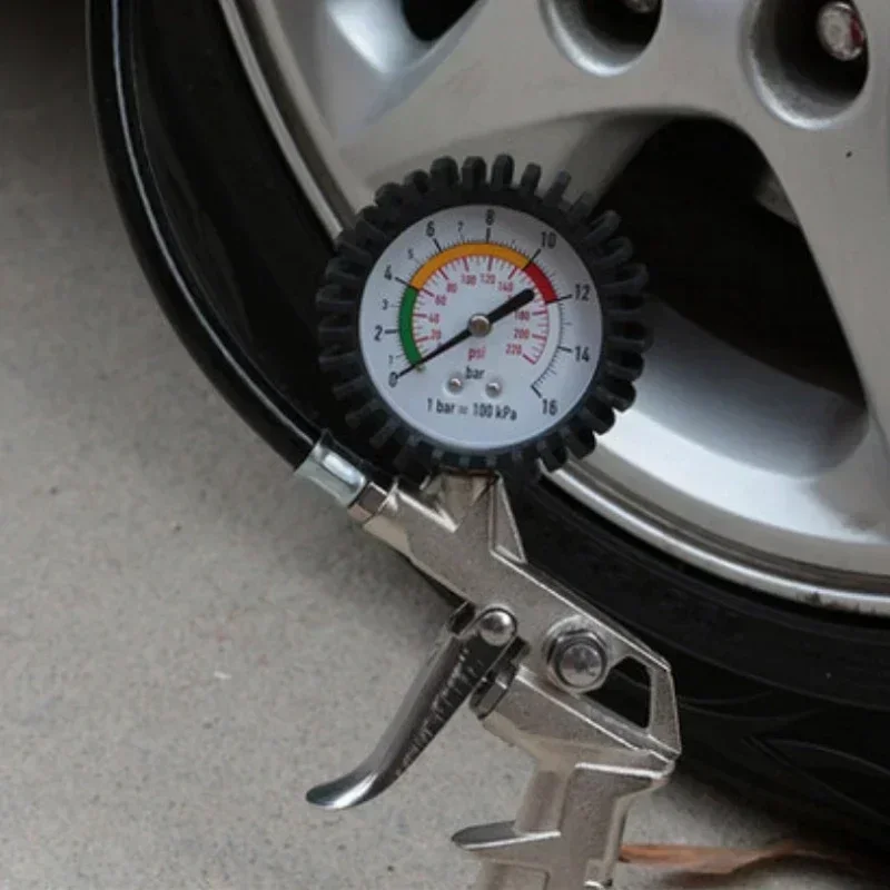 أداة ضخ الإطارات، مقياس ضغط إط - مراجعة Car Accessories Job وسعره
