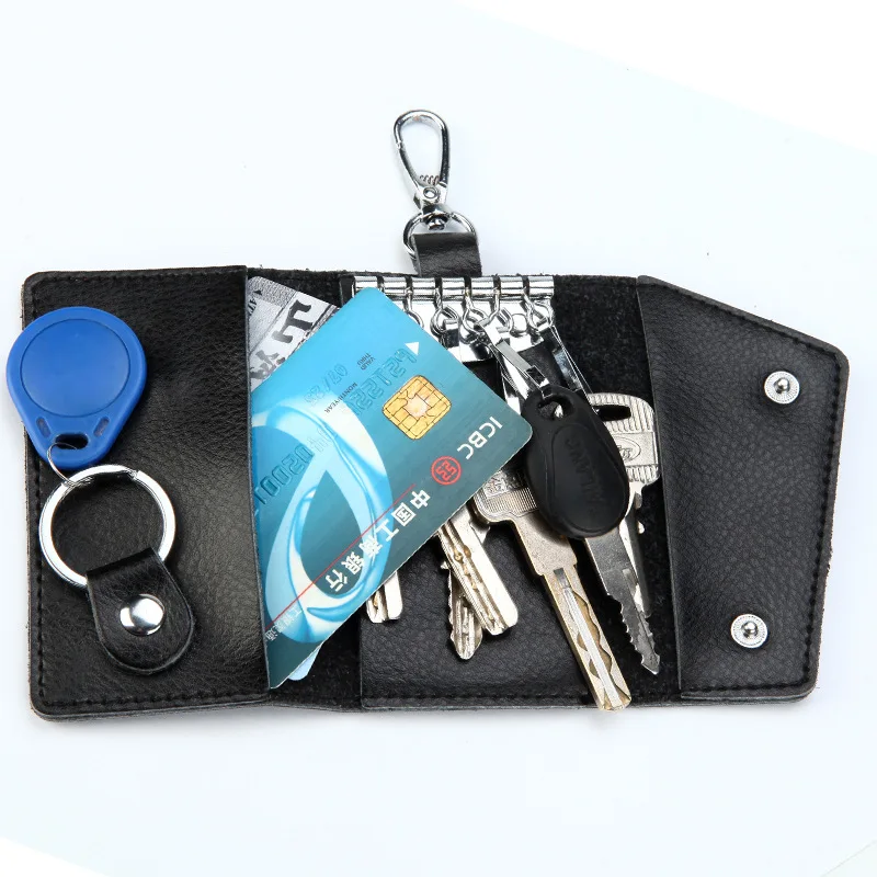 حافظة مفاتيح رجالية من الجلد ا - مراجعة Car Accessories Gifts For Men وسعره