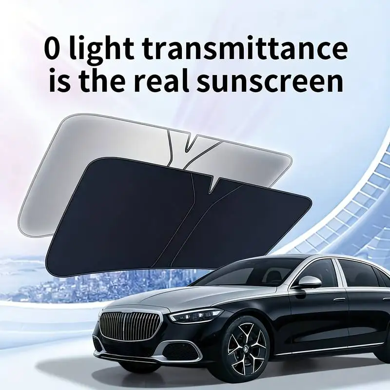 واقي شمس أمامي للسيارة قابل لل - مراجعة Car Accessories Interior وسعره
